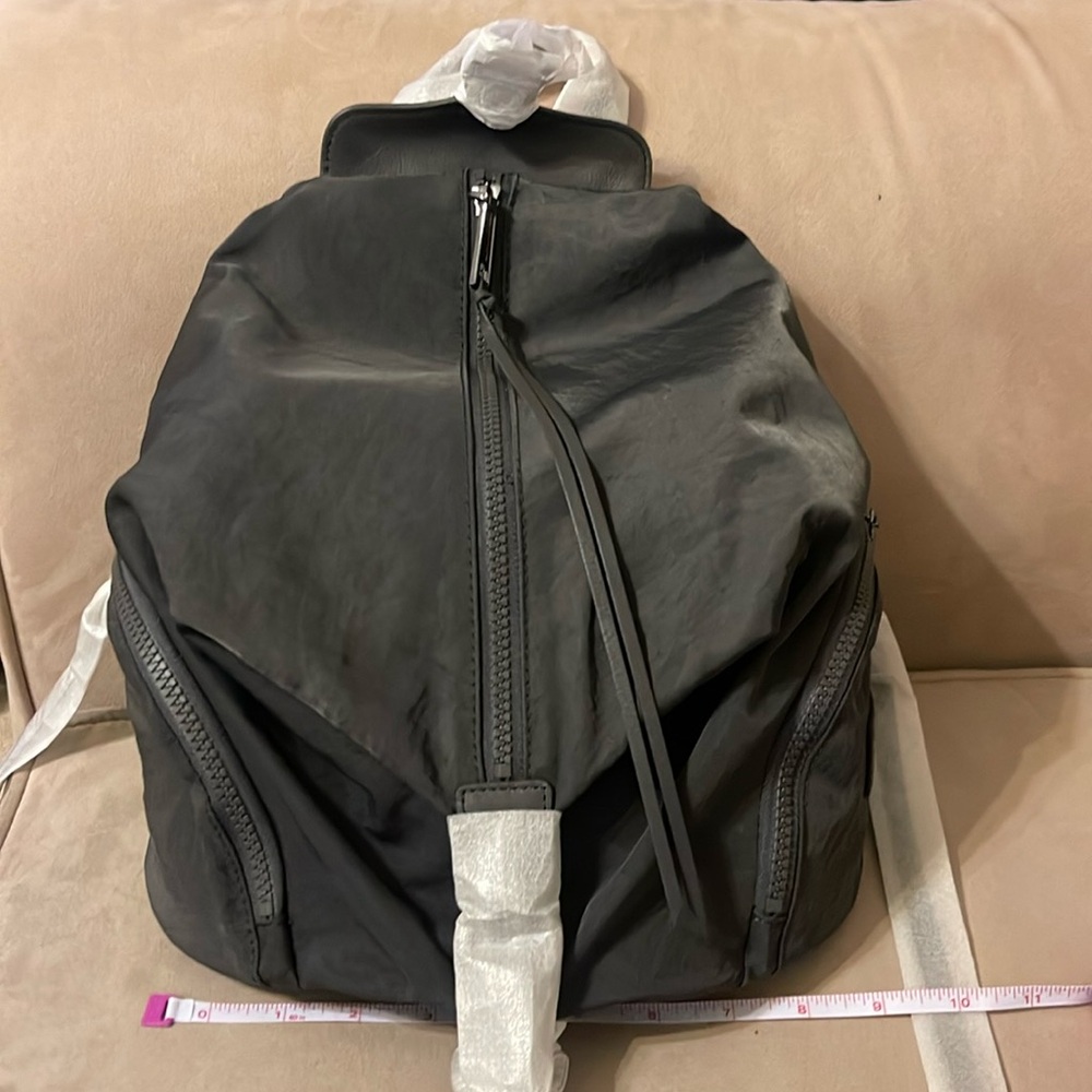 NWT Rebecca Minkoff nylon Julian backpack in deep slate